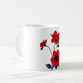 Tasse à café botanique audacieuse (Devant gauche)