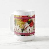 Tasse à café Bouquet Floral (Devant gauche)