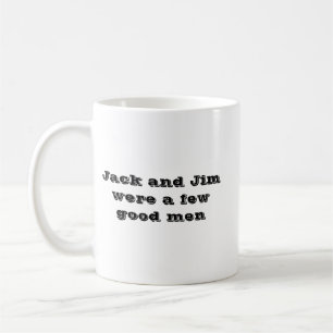 Tasse à café Bourbon amateur noir et blanc