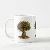 Tasse à café Branche d'Olivier | Style Méditerrané (Gauche)