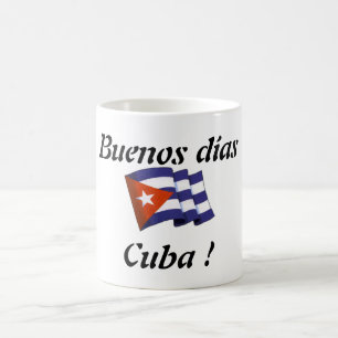 Tasse à café "Buenos dias Cuba"
