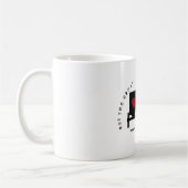 Tasse à café buggy Amish avec verset de la Bible (Gauche)