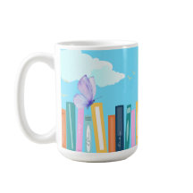 Tasse à café Butterfly Books