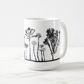 Tasse à café Cactus Minimaliste (Devant droit)