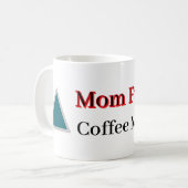 Tasse à café "Carburant de Maman" (Devant gauche)