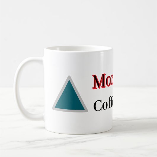Tasse à café "Carburant de Maman" (Gauche)