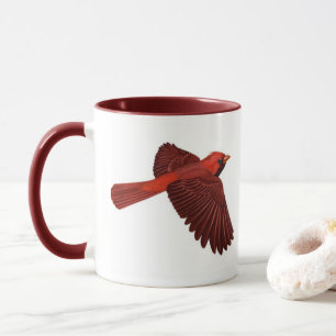 Tasse à café "Cardinaux dans la nature"