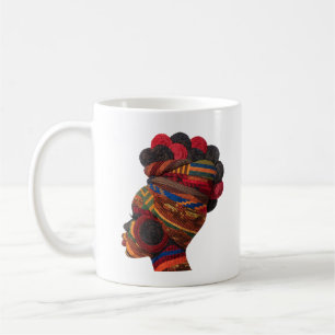 Tasse à café célébrant l'art des quiltieres