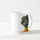 Tasse à café célébrant l'art des quiltieres (Devant droit)