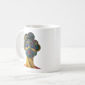 Tasse à café célébrant l'art des quiltieres (Devant gauche)