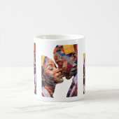 Tasse à café célébrant l'art du quilting (Centre)