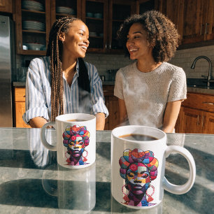 Tasse à café célébrant les femmes noires