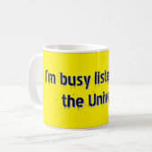 Tasse à café céleste minimaliste (Devant gauche)