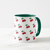 Tasse à café Cerise Classique (Devant droit)