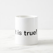 Tasse à café "C'est vrai" chrétienne (Centre)