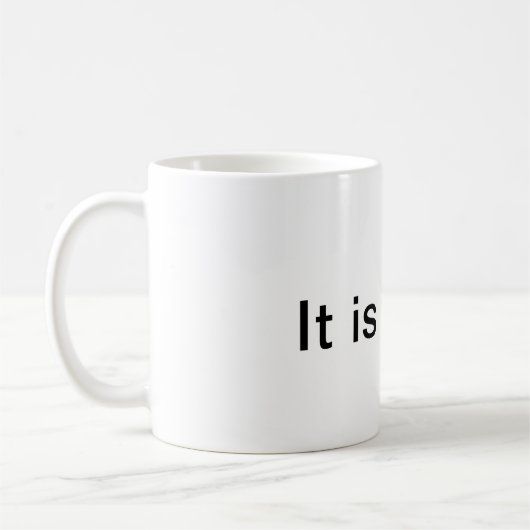 Tasse à café "C'est vrai" chrétienne (Gauche)