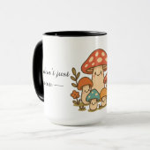 Tasse à café champignon Sass et Gratitude (Devant gauche)
