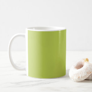 Tasse à café chartreuse douce tendance
