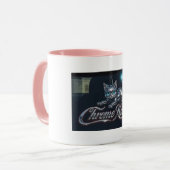 Tasse à café Chat Chrome (Devant gauche)