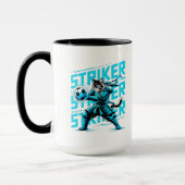 Tasse à café Chat de Foot Énergique (Gauche)