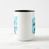 Tasse à café Chat de Foot Énergique (Centre)