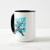 Tasse à café Chat de Foot Énergique (Devant gauche)