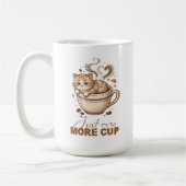 Tasse à café Chat Mignon | Cadeau drôle Juste une (Gauche)