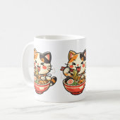 Tasse à café chat mignon drôle | Mug humour pour a (Devant gauche)