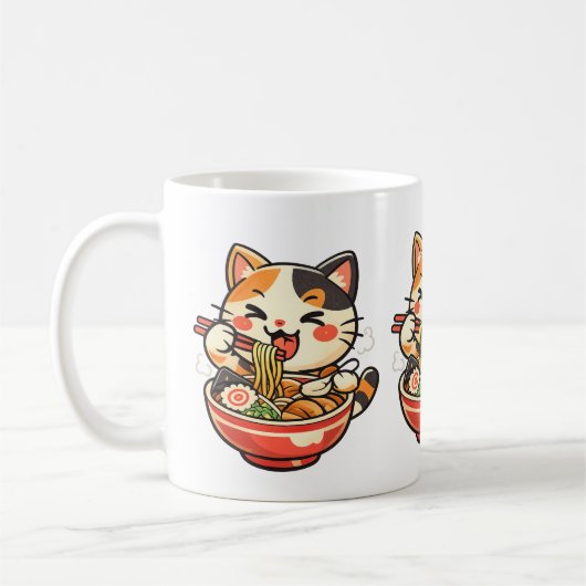 Tasse à café chat mignon drôle | Mug humour pour a (Gauche)