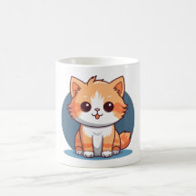 Tasse à café chat mignon Kawaii