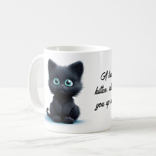 Tasse à café chaton (Devant gauche)
