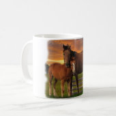 Tasse à café Cheval et Poney (Devant gauche)
