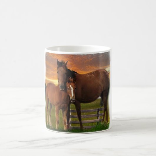 Tasse à café Cheval et Poney (Centre)