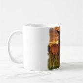 Tasse à café Cheval et Poney (Gauche)