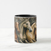 Tasse à café chevaux (Centre)