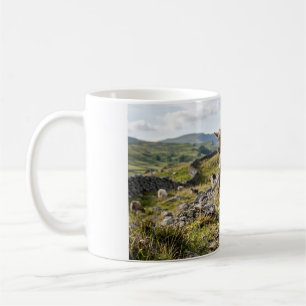 Tasse à café Chèvre Sautant dans un Pâturage Rocai