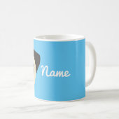 Tasse à café Chien Carlin (Devant droit)