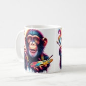 Tasse à café Chimpanzé (Devant gauche)