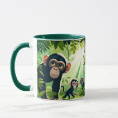 Tasse à café Chimpanzé (Gauche)