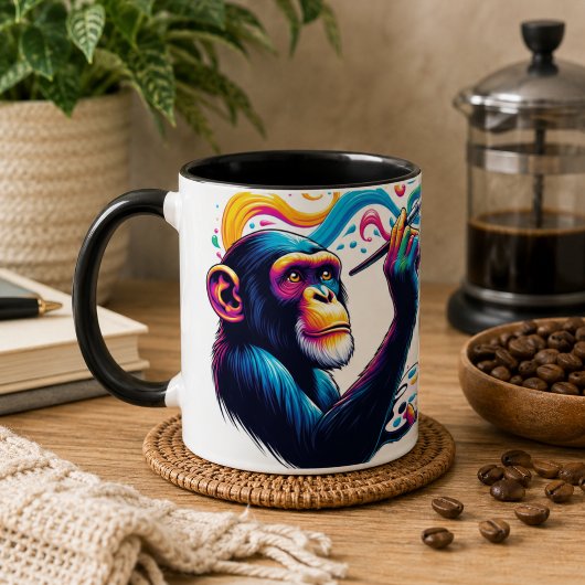 Tasse à café Chimpanzé