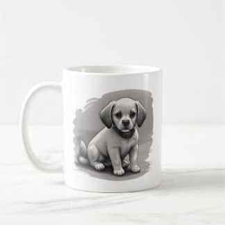 Tasse à café Chiot Mignon