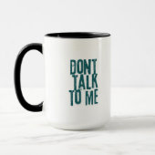 Tasse à café Chouette Drôle, Tasse Plus de Café (Gauche)
