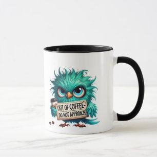 Tasse à café Chouette Drôle, Tasse Plus de Café