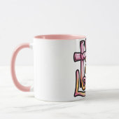 Tasse à café chrétienne de 11 oz « Vous êtes aimé (Gauche)