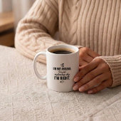 Tasse à café Citations Drôles - Expliquer Discuter