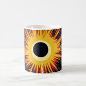 tasse à café classique avec design soleil (Centre)