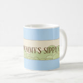 Tasse à café classique "Blue Cat Mommy's Sippy Cup (Devant droit)