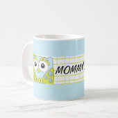 Tasse à café classique "Blue Owl Mommy's Sippy Cup (Devant gauche)