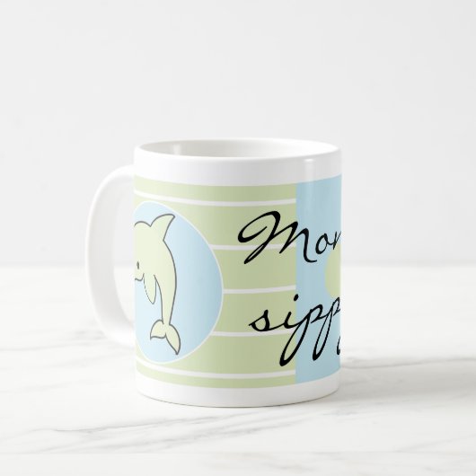 Tasse à café classique, Coupe Sippy de maman Dolph (Devant gauche)