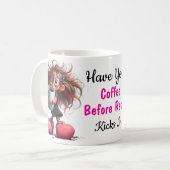 Tasse à café classique humoristique, 330 ml (Devant gauche)